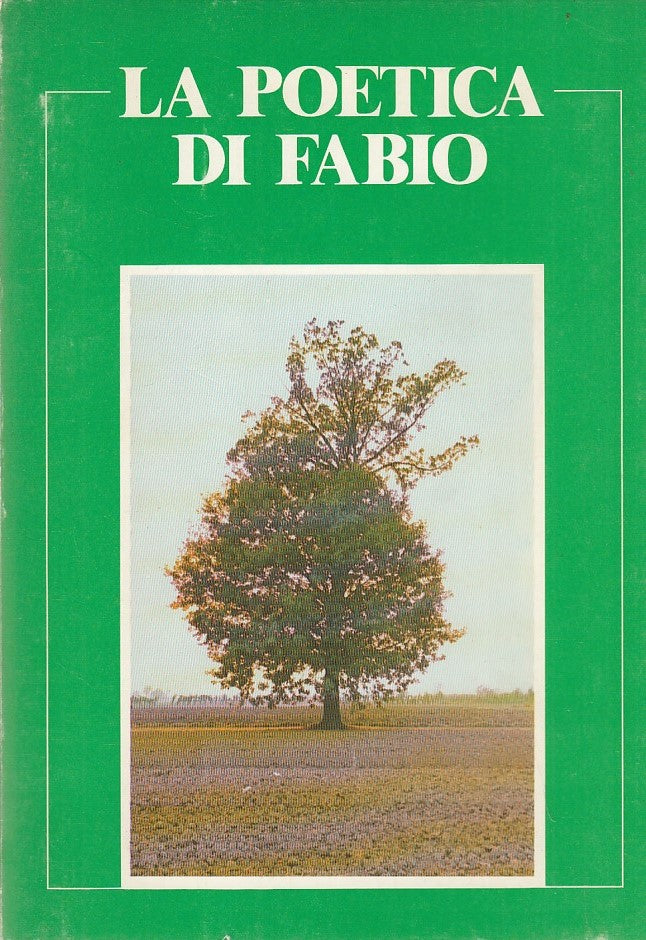 LN- LA POETICA DI FABIO PARMA FAMIJA PRAMZANA-- BENEDETTINA--- 1985- B- ZDS624