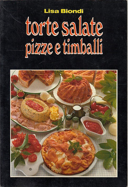 LK- TORTE SALATE PIZZE TIMBALLI - BIONDI - AZZURRA --- 1982 - B - YDS553