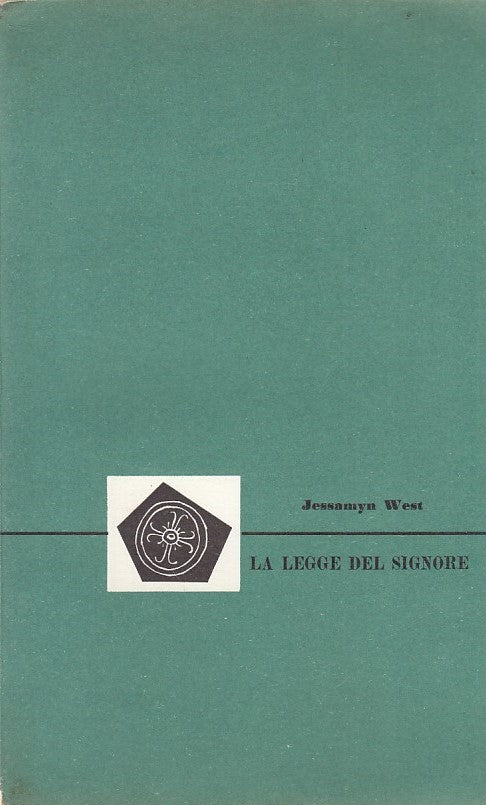 LN- LA LEGGE DEL SIGNORE- WEST- MURSIA--- 1957- B- ZDS669