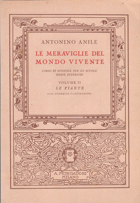 LZ- LE MERAVIGLIE DEL MONDO VIVENTE VOL II- ANILE- MONDADORI--- 1933- B- ZDS528