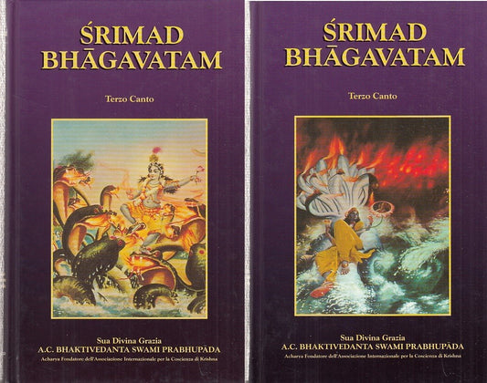 LD- SRIMAD BHAGAVATAM TERZO CANTO 2 VOL-- BHAKTIVEDANTA--- 1993- C- ZDS541