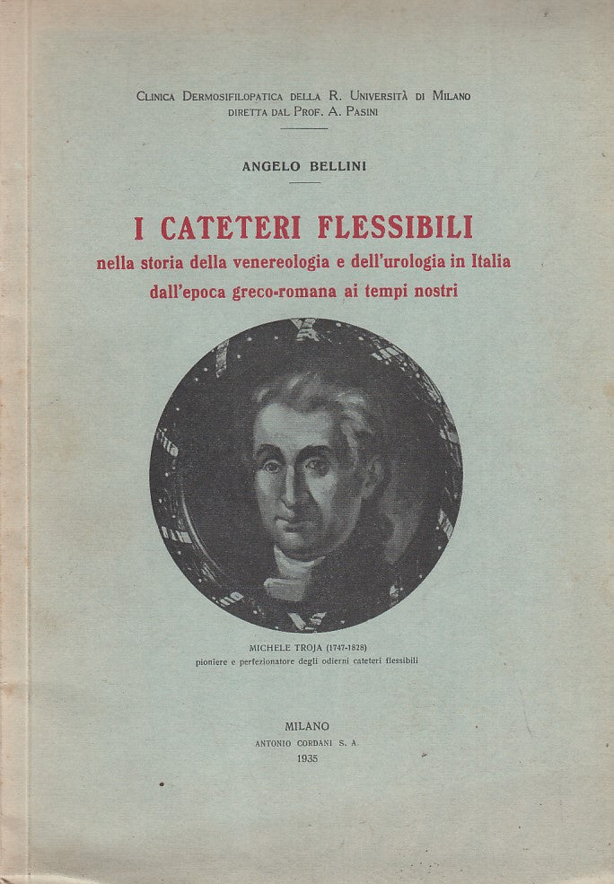 LZ- I CATETERI FLESSIBILI STORIA- BELLINI- CORDANI--- 1935- B- ZDS532