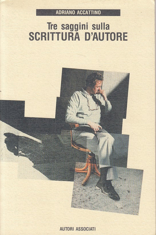 LS- TRE SAGGINI SCRITTURA D'ARUTORE -- AUTORI ASSOCIATI --- 1990 - B - ZDS455