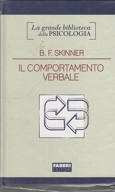 LS- IL COMPORTAMENTO VERBALE - SKINNER - FABBRI --- 2010 - C - ZDS633