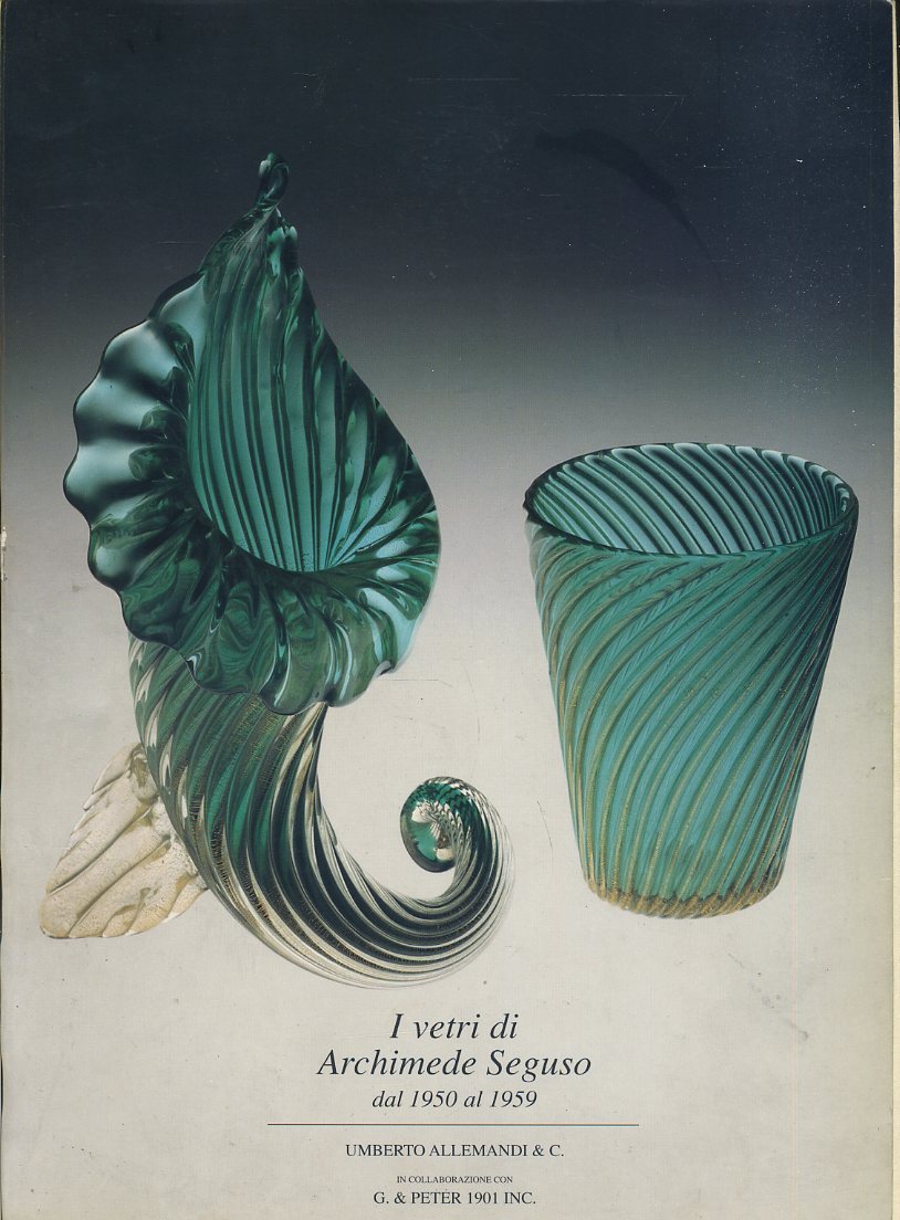 LT- CATALGO OPERE I VETRI DI ARCHIMEDE SGUSO -- ALLEMANDI--- 1995- B- YDS571
