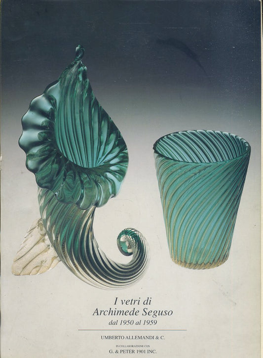 LT- CATALGO OPERE I VETRI DI ARCHIMEDE SGUSO -- ALLEMANDI--- 1995- B- YDS571
