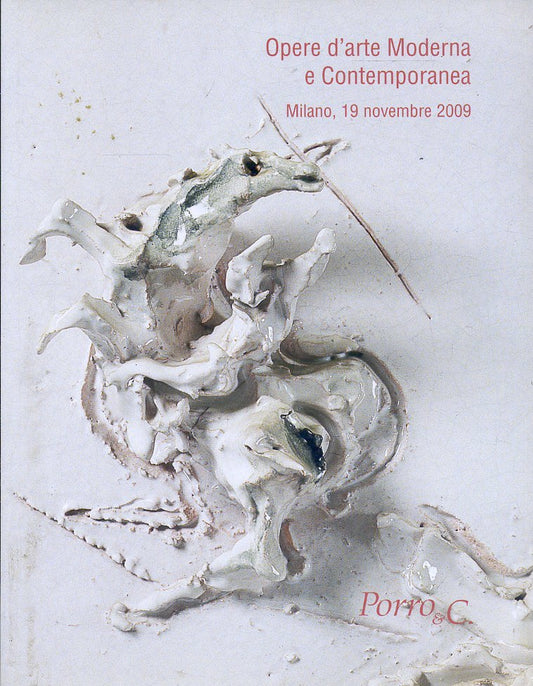LT- CATALOGO MOSTRA OPERE D'ARTE CONTEMPORANEA -- PORRO --- 2009 - B - YDS573
