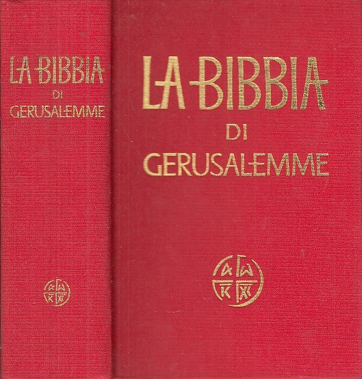 LD- LA BIBBIA DI GERUSALEMME -- CENTRO EDITORIALE DEHONIANO ---- C - XDS23