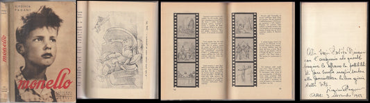 LB- MONELLO DEDICA AUTOGRAFA - VIRGINIA PAGANI - PRO CIVITATE--- 1952 - C- XFS57