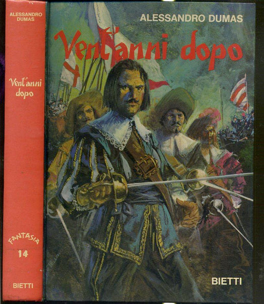 LB- VENT'ANNI DOPO - DUMAS - BIETTI - COLLANA FANTASIA -- 1973- C- YDS574