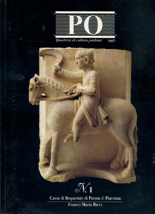 LT- RIVISTA PO 1/9 CULTURA PADANA -- FRANCO MARIA RICCI FMR --- 1993- B- YDS999