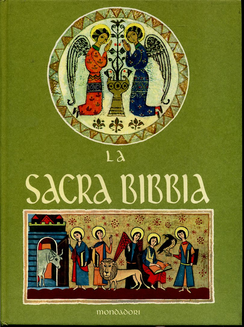 LD- LA SACRA BIBBIA ILLUSTRATA - CARDINALE FLORIT- MONDADORI--- 1972- C- YDS610 