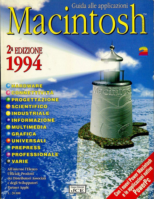 LZ- GUIDA ALLE APPLICAZIONI MACINTOSH -- JCE -- 2a ED. - 1994 - B - YDS610