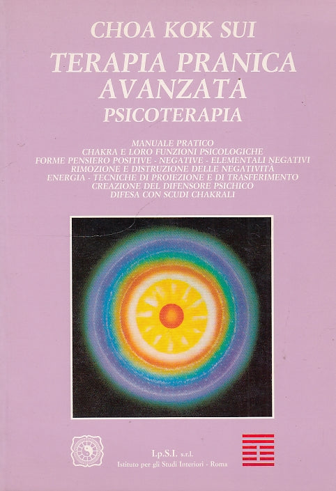 LS- TERAPIA PRANICA AVANZATA PSICOTERAPIA - KOK SUI - IPSI --- 1994 - B - YDS584