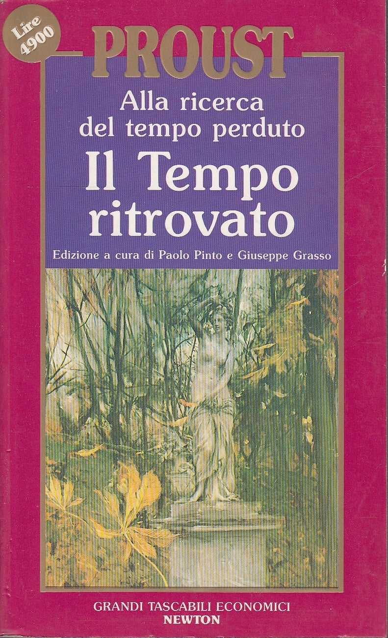 LN- IL TEMPO RITROVATO - PROUST - NEWTON -- 1a ED. - 1990 - B - YDS584