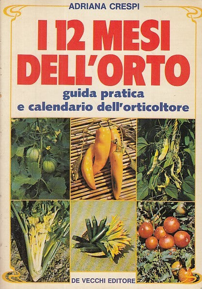 LZ- I 12 MESI DELL'ORTO GIUDA PRATICA - CRESPI - DE VECCHI --- 1985 - B - YDS589