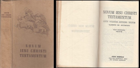 LD- NOVUM IESU CHRISTI TESTAMENTUM -- ALBAE POMPEIAE --- 1943- C- XDS25