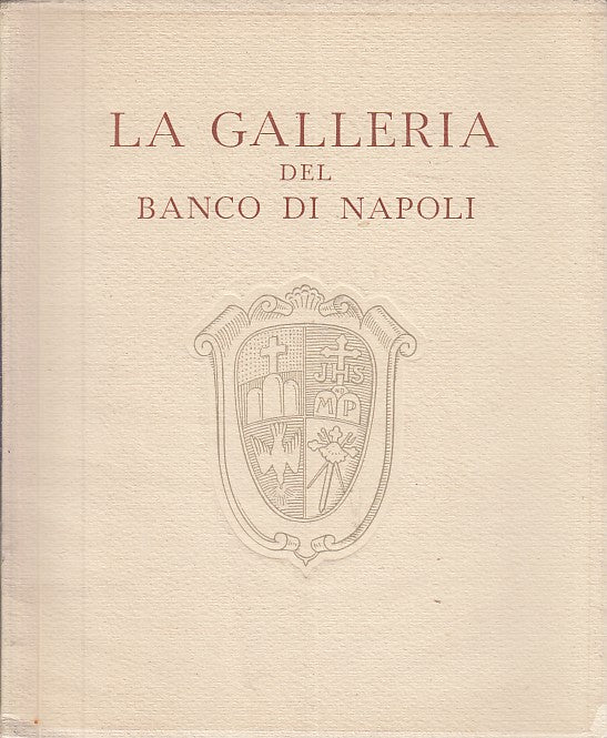 LT- CATALOGO LA GALLERIA DEL BANCO DI NAPOLI - MOLAJOLI ---- 1951 - BS - XFS26