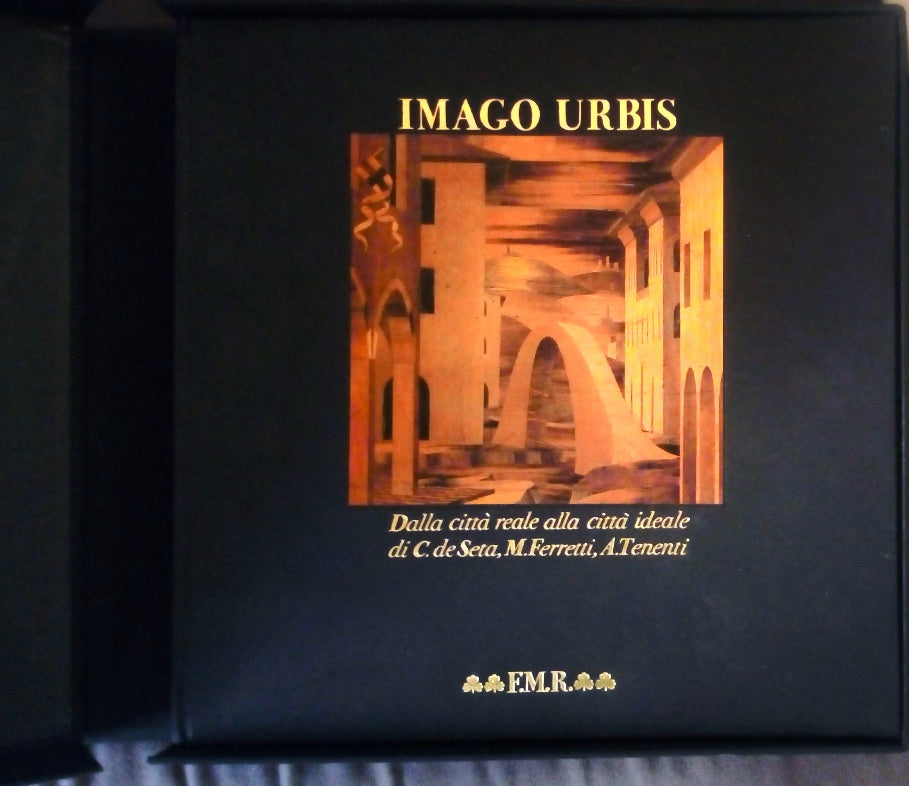 LT- IMAGO URBIS CITTA' IDEALE REALE -- FRANCO MARIA RICCI FMR--- 1986- C- ZDS319