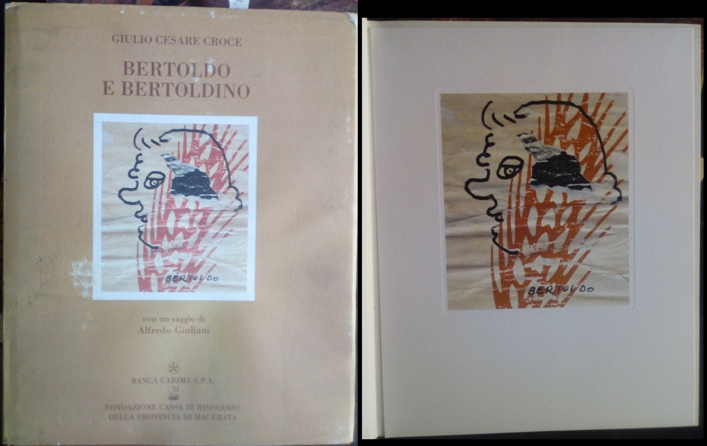 LT- BERTOLDO BERTOLDINO - GIULIO CESARE CROCE - BANCA CARIMA--- 1994- CS- ZDS319