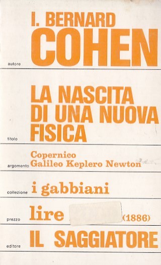 LS- LA NASCITA DI UNA NUOVA FISICA - COHEN - IL SAGGIATORE --- 1974- B- YFS597