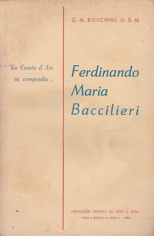 LD- FERDINANDO MARIA BACCILIERI - ROSCHINI - ROMA --- 1957 - B - YDS586