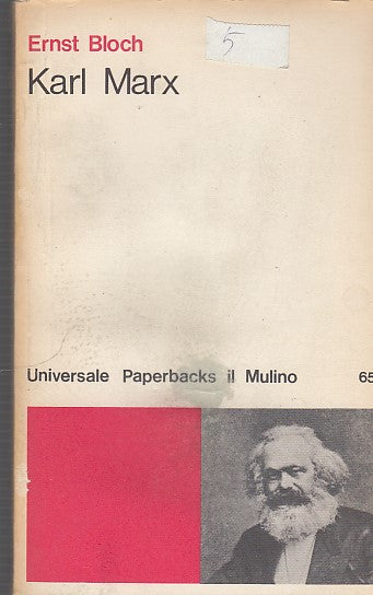 LS- KARL MARX - ERNSY BLOCH - MULINO - UNIVERSALE -- 1972 - B - YDS590