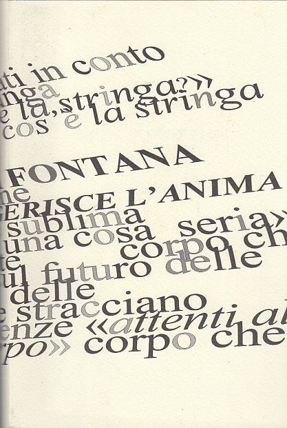 LT- GIOVANNI FONTANA CATALOGO MOSTRA -- MARCANTONI ARTE --- 2012 - BS - YDS591