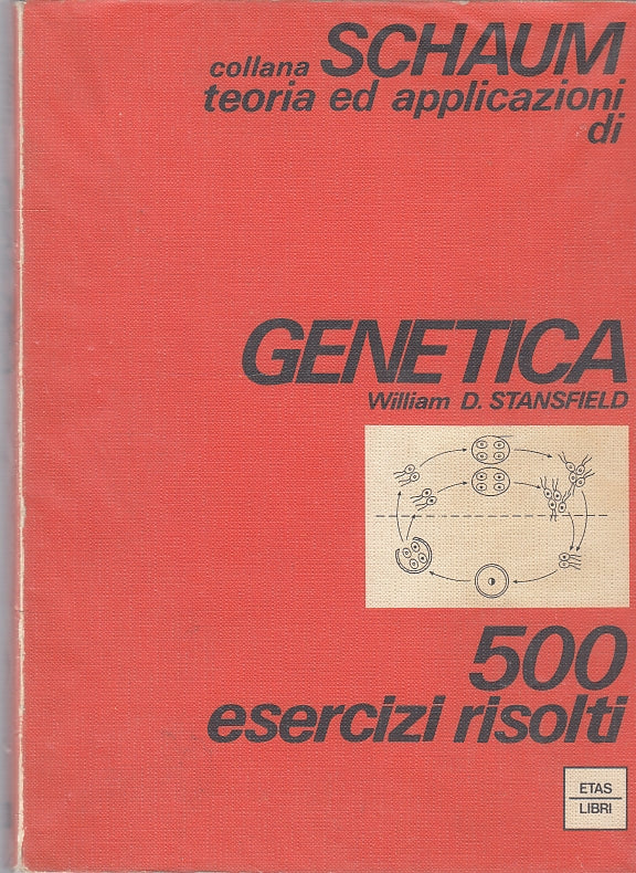 LZ- GENETICA 500 ESERCIZI RISOLTI - STANSFIELD - ETAS --- 1976 - B - YDS594