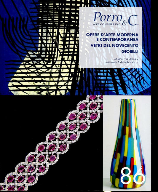LT- CATALOGO ASTA OPERE D'ARTE MODERNA GIOIELLI -- PORRO & C.--- 2017- B- YDS614