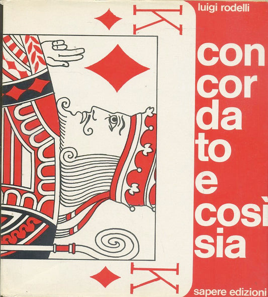 LZ- CONCORDATO E COSI' SIA VIGNETTE POESIE- RODELLI - SAPERE--- 1973- BS- YFS416