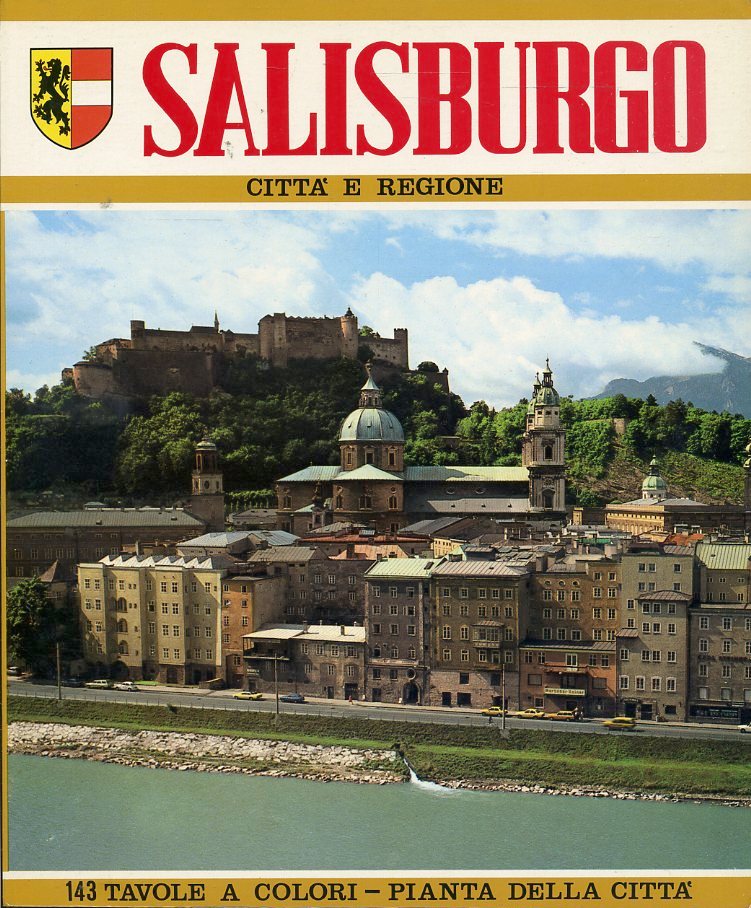 LV- GUIDA SALISBURGO CITTA' E REGIONE - MOSER ---- 1992 - B - YFS618