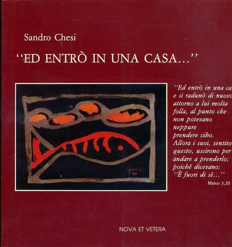 LZ- ED ENTRO' IN UNA CASA... REGGIO - CHIESI- NOVA ET TERRA--- 1984- B- YFS618