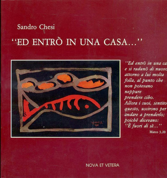 LZ- ED ENTRO' IN UNA CASA... REGGIO - CHIESI- NOVA ET TERRA--- 1984- B- YFS618