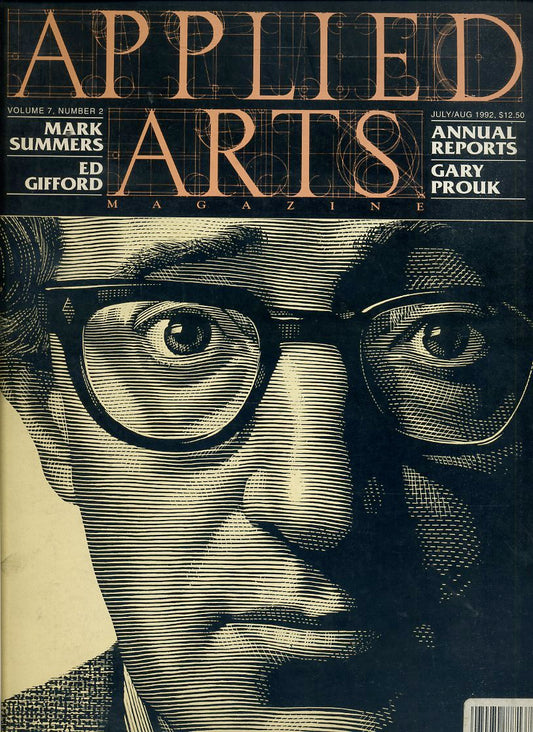 LR- APPLIED ARTS MAGAZINE VOLUME 7 NUMER 2 -- TRADEMARK --- 1992 - B- YFS618