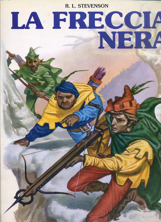 LB- LA FRECCIA NERA ILLUSTRATO - STEVENSON - EMMERRE LIBRI --- 1996 - S - YFS622
