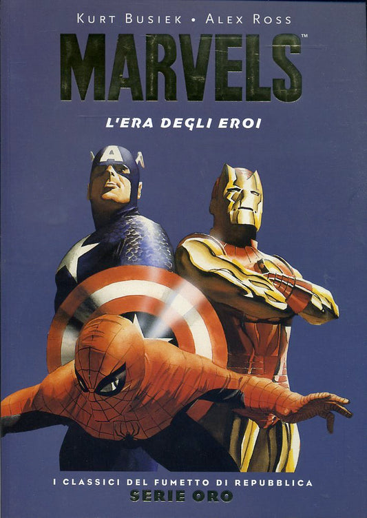FV- CLASSICI DI REPUBBLICA SERIE ORO N.19 MARVELS --- 2005- B- NQX