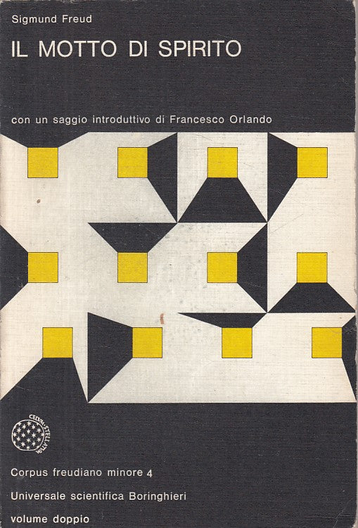 LS- IL MOTTO DI SPIRITO - FREUD - BORINGHIERI --- 1980 - B - YFS633
