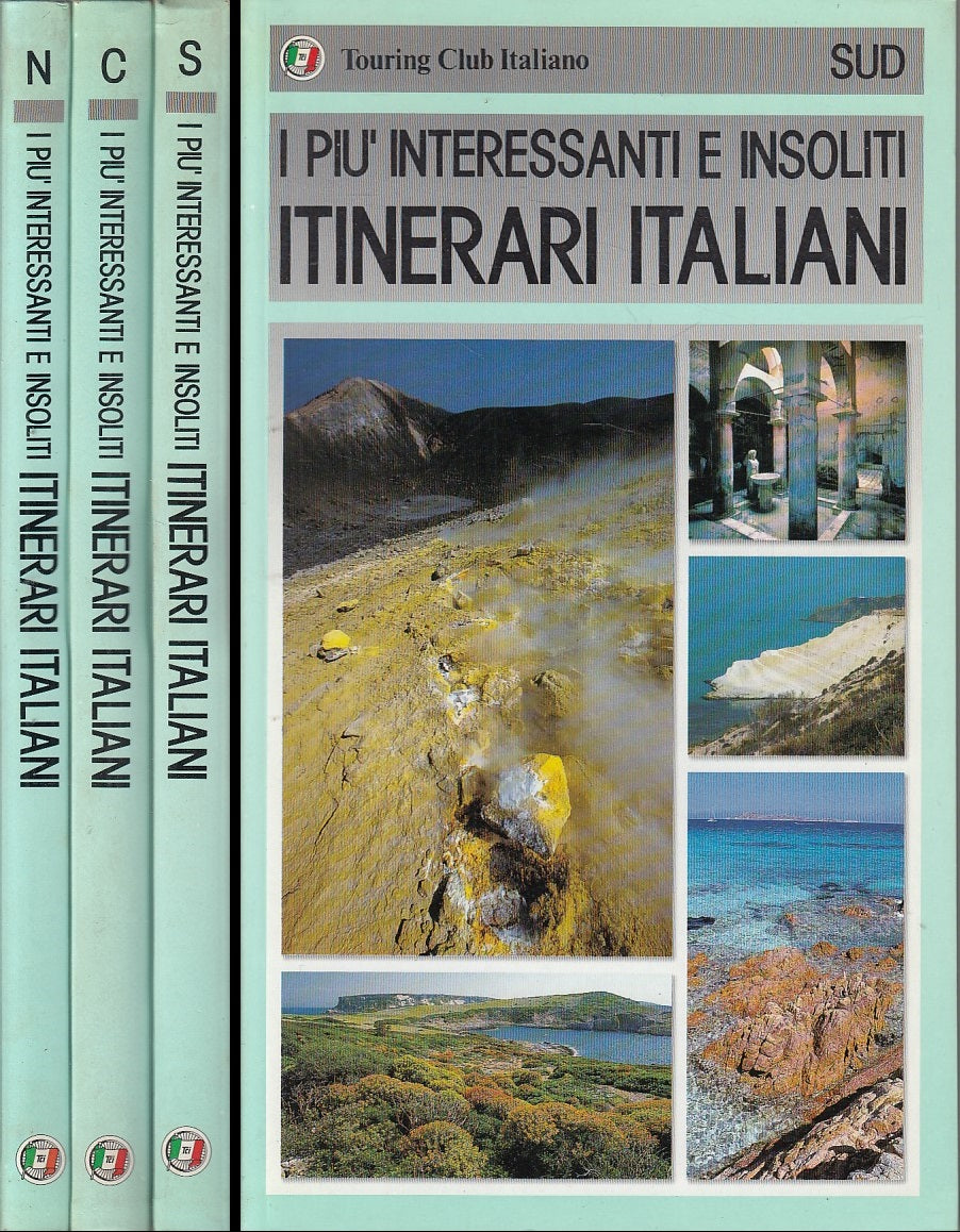 LV- I PIU' INTERESSANTI E INSOLITI ITINERARI ITALIANI 1/3-- TCI--- 1996-B-YFS132