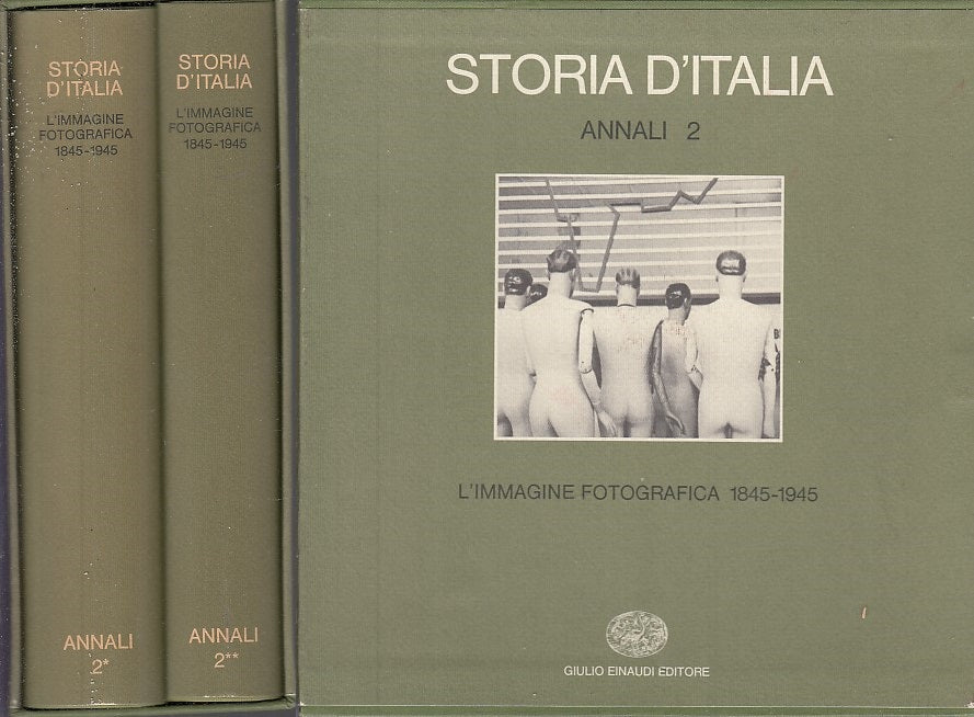 LS- STORIA D'ITALIA ANNALI 2 COFANETTO 2 VOLUMI -- EINAUDI --- 1979 - CS - XFS30