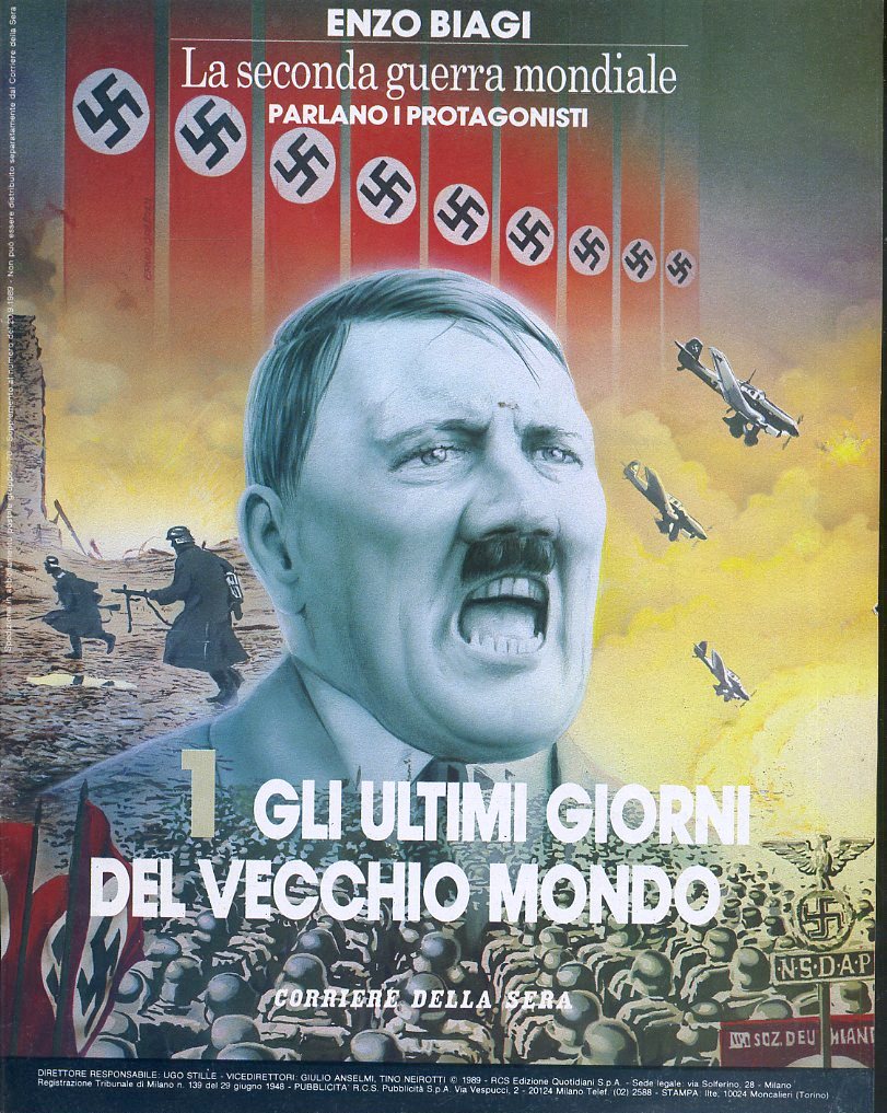 LS- SECONDA GUERRA MONDIALE FASCICOLI 1/12 - BIAGI - CORRIERE--- 1989- S- YFS133