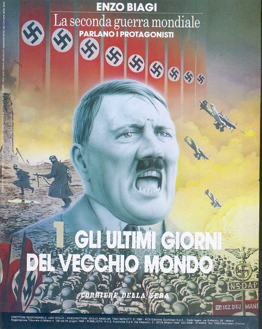 LS- SECONDA GUERRA MONDIALE FASCICOLI 1/12 - BIAGI - CORRIERE--- 1989- S- YFS133