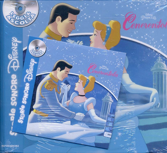 LB- STORIE SONORE DISNEY CENERENTOLA LIBRO + CD -- MONDADORI --- 2018- C- RGZ