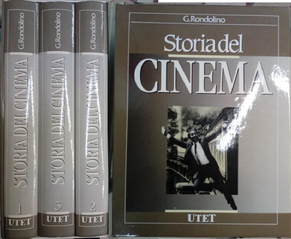 LT- COFANETTO STORIA DEL CINEMA 3 VOLUMI- RONDOLINO - UTET-- 2a- 1988- C- ZFS319
