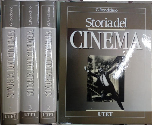 LT- COFANETTO STORIA DEL CINEMA 3 VOLUMI- RONDOLINO - UTET-- 2a- 1988- C- ZFS319