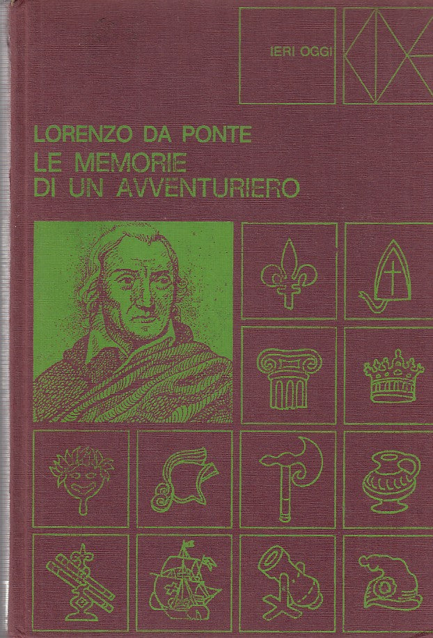 LN- LE MEMORIE DI UN AVVENTURIERO- DA PONTE- CLUB- IERI OGGI-- 1973- B- ZFF401