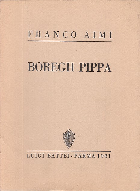 LN- BOREGH PIPPA POESIE - FRANCO AIMI - BATTEI --- 1981 - B - WPR