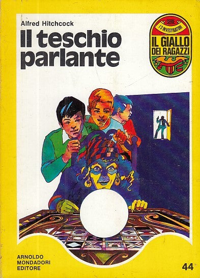LG- IL GIALLO DEI RAGAZZI N.44 IL TESCHIO PARLANTE - HITCHCOCK ---- 1972- B- YFS