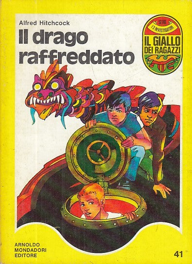 LG- IL GIALLO DEI RAGAZZI N.41 IL DRAGO RAFFREDDATO - HITCHCOCK---- 1972- B- YFS