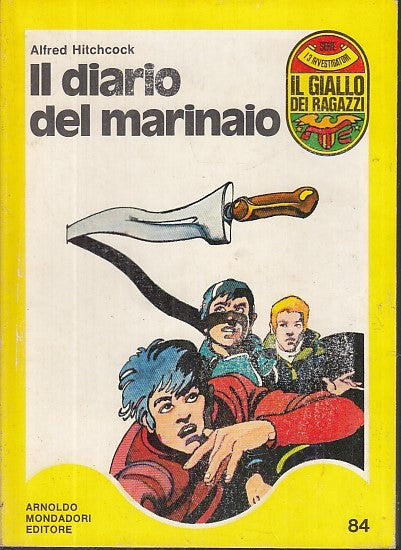 LG- IL GIALLO DEI RAGAZZI N.84 DIARIO DEL MARINAIO - HITCHCOCK ---- 1974- B- YFS